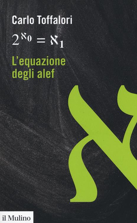 L' equazione degli alef - Carlo Toffalori - copertina