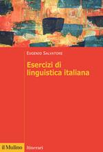 Esercizi di linguistica italiana