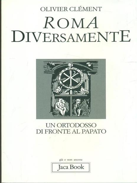 Roma diversamente - Olivier Clément - copertina