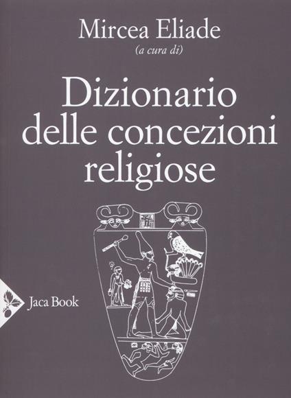 Dizionario delle concezioni religiose - copertina