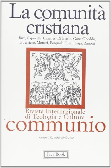 La comunità cristiana - copertina