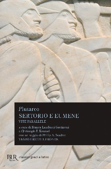 Vite parallele. Sertorio-Eumene. Testo greco a fronte - Plutarco - copertina