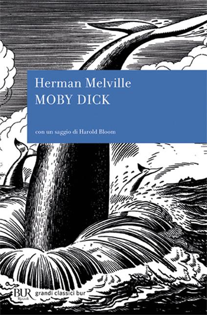 Moby Dick - Herman Melville - copertina