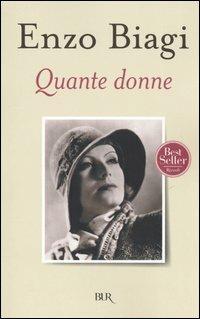 Quante donne - Enzo Biagi - copertina