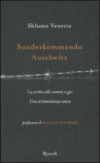 Sonderkommando Auschwitz - Shlomo Venezia - copertina