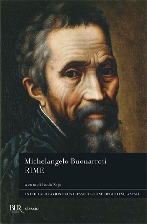 Rime - Michelangelo Buonarroti - copertina