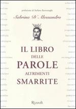 Il libro delle parole altrimenti smarrite