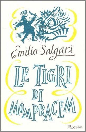 Le tigri di Mompracem - Emilio Salgari - copertina