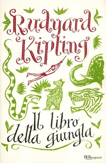 Il libro della giungla - Rudyard Kipling - copertina