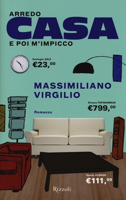 Arredo casa e poi m'impicco - Massimiliano Virgilio - copertina