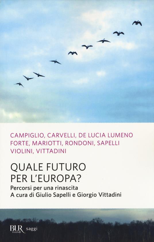 Quale futuro per l'Europa? Percorsi per una rinascita - copertina