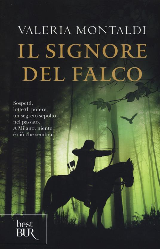 Il signore del falco - Valeria Montaldi - copertina