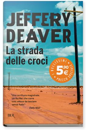 La strada delle croci -  Jeffery Deaver - copertina