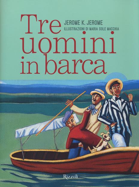 Tre uomini in barca - Jerome K. Jerome - copertina