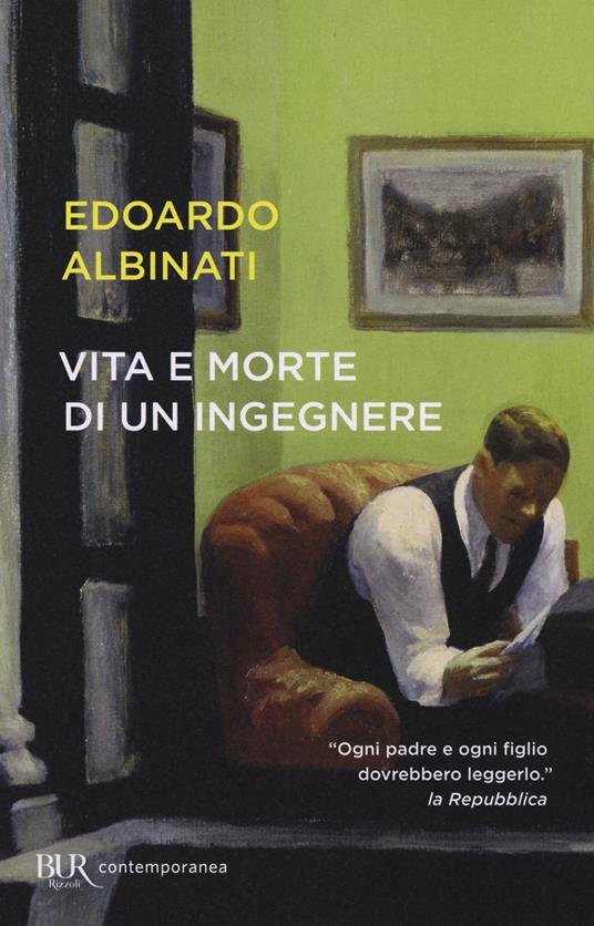 Vita e morte di un ingegnere - Edoardo Albinati - copertina