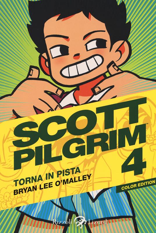 Scott Pilgrim torna in pista. Vol. 4 - Brian Lee O'Malley - copertina