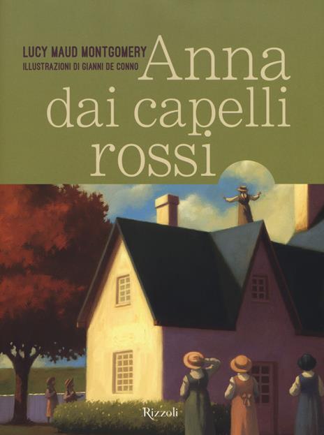 Anna dai capelli rossi - Lucy Maud Montgomery - copertina