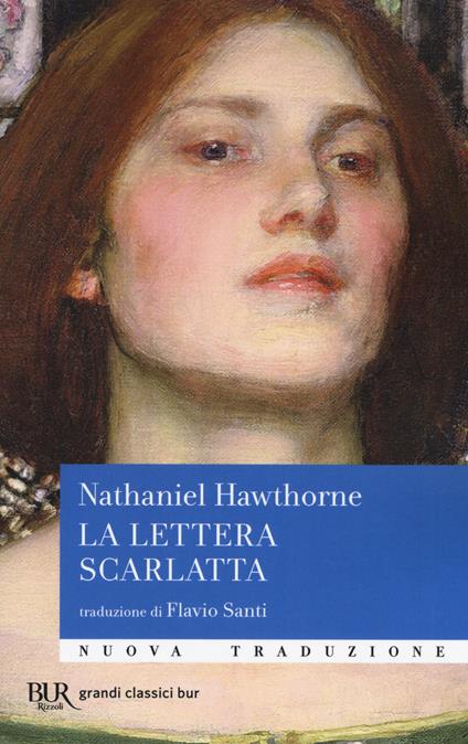 La lettera scarlatta - Nathaniel Hawthorne - copertina