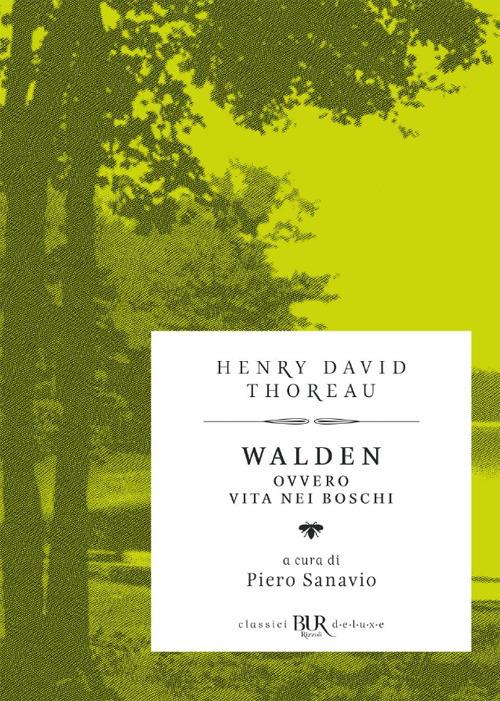 Walden ovvero Vita nei boschi - Henry David Thoreau - copertina