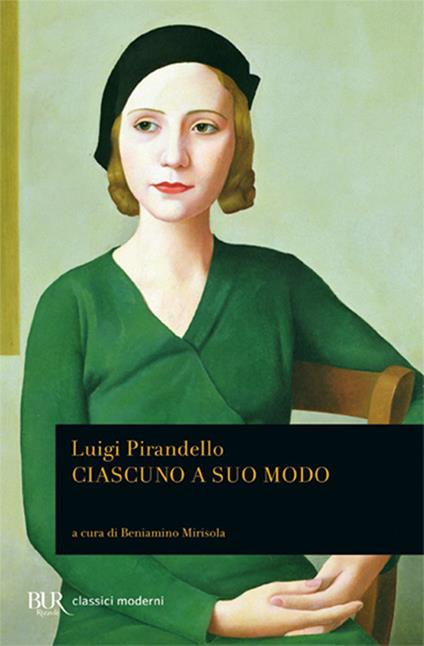 Ciascuno a suo modo - Luigi Pirandello - copertina