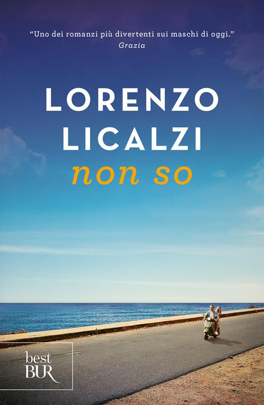 Non so - Lorenzo Licalzi - copertina