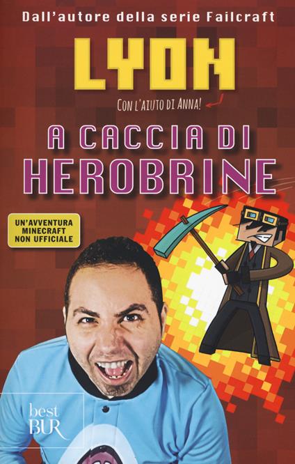 A caccia di Herobrine - Lyon - copertina