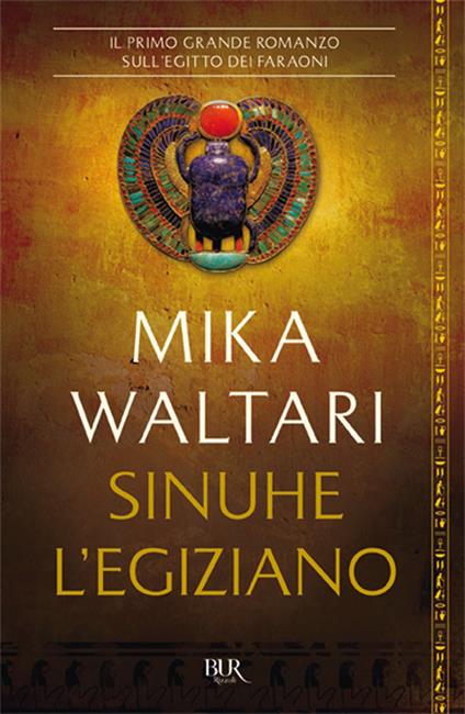 Sinuhe l'egiziano - Mika Waltari - copertina