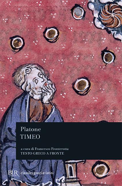 Timeo. Testo greco a fronte - Platone - copertina