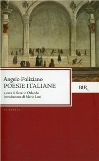 Poesie italiane - Angelo Poliziano - copertina