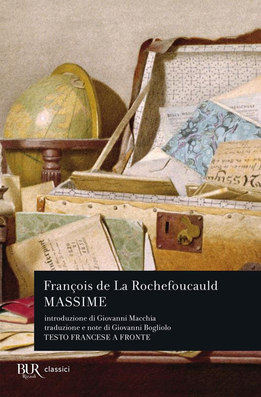 Massime. Testo francese a fronte - François de La Rochefoucauld - copertina