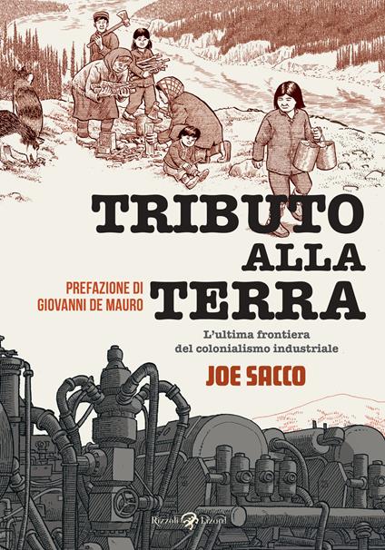 Tributo alla terra - Joe Sacco - copertina