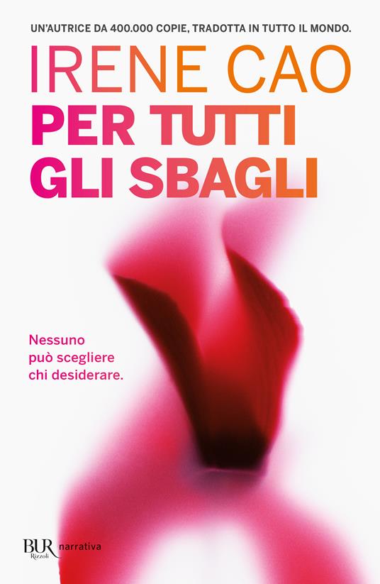 Per tutti gli sbagli - Irene Cao - copertina