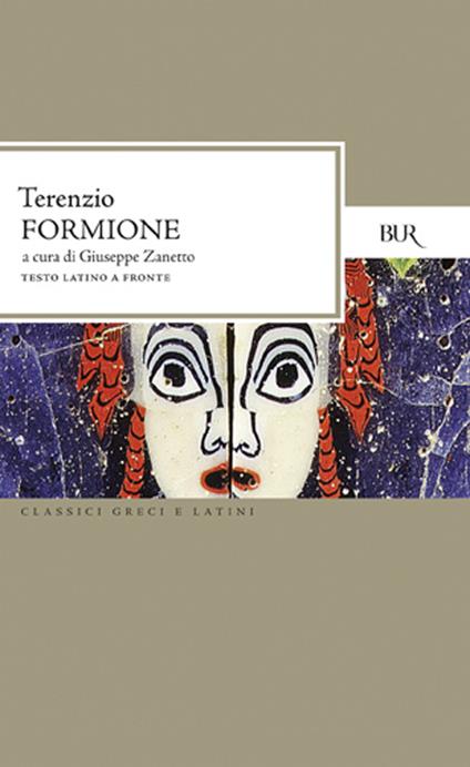 Formione. Testo latino a fronte - P. Afro Terenzio - copertina