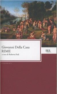 Rime. Appendice: Frammento sulle lingue - Giovanni Della Casa - copertina