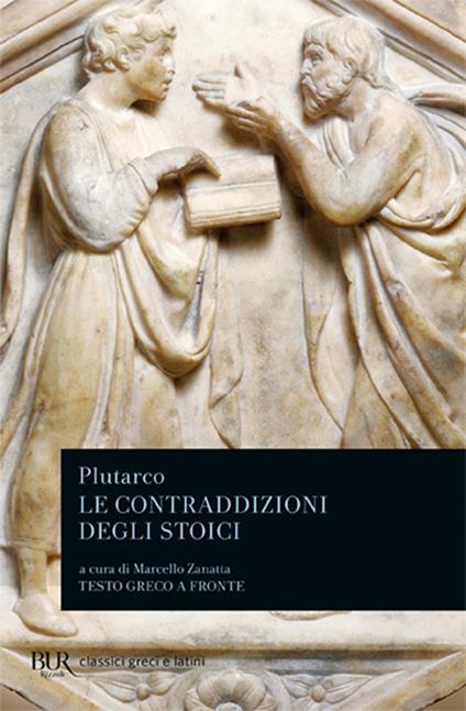 Le contraddizioni degli stoici - Plutarco - copertina