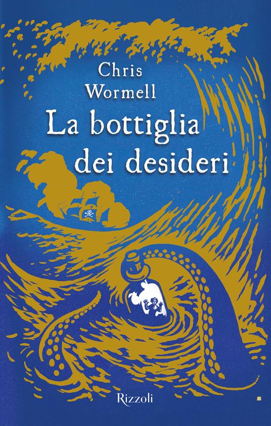 La bottiglia dei desideri - Chris Wormell - copertina