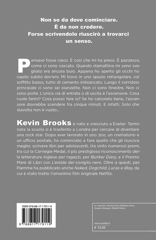 Bunker diary - Kevin Brooks - 2