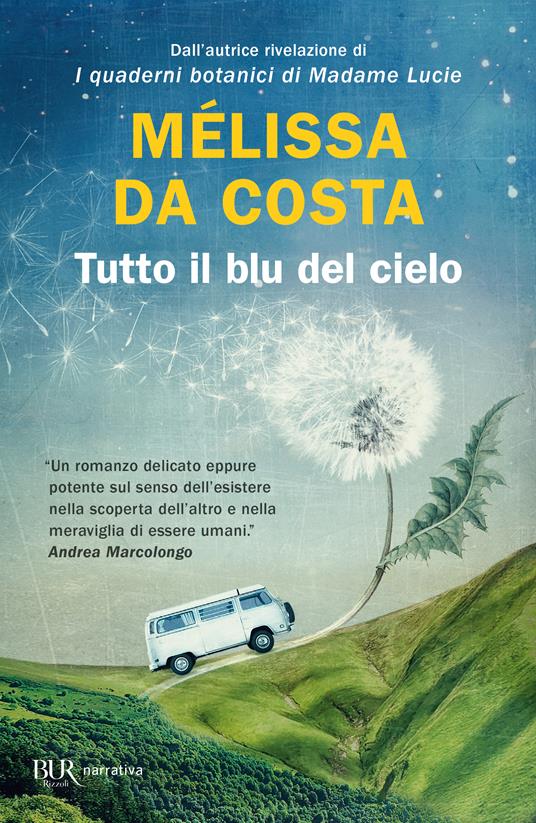 Tutto il blu del cielo - Mélissa Da Costa - copertina