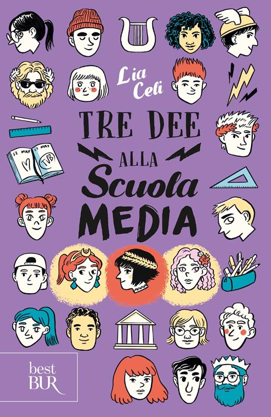 Tre dee alla scuola media - Lia Celi - copertina