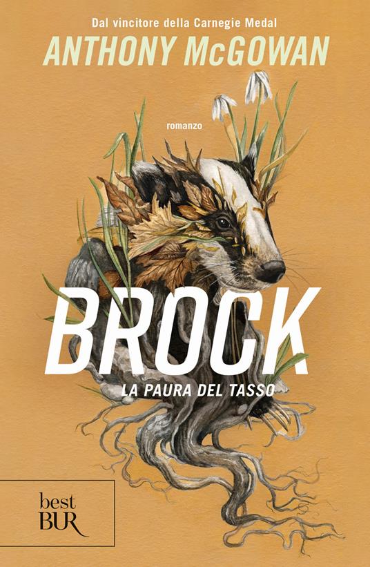 Brock. La paura del tasso - Anthony McGowan - copertina