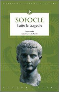 Tutte le tragedie - Sofocle - copertina