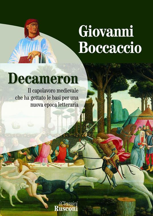 Il Decameron - Giovanni Boccaccio - copertina