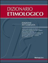 Dizionario etimologico - copertina