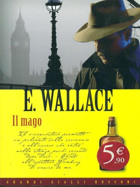 Il mago - Edgar Wallace - copertina