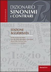 Dizionari sinonimi e contrari - 2