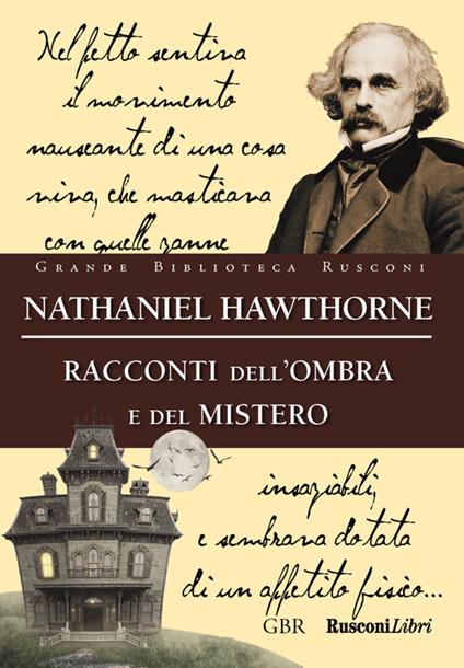 Racconti dell'ombra e del mistero - Nathaniel Hawthorne - copertina