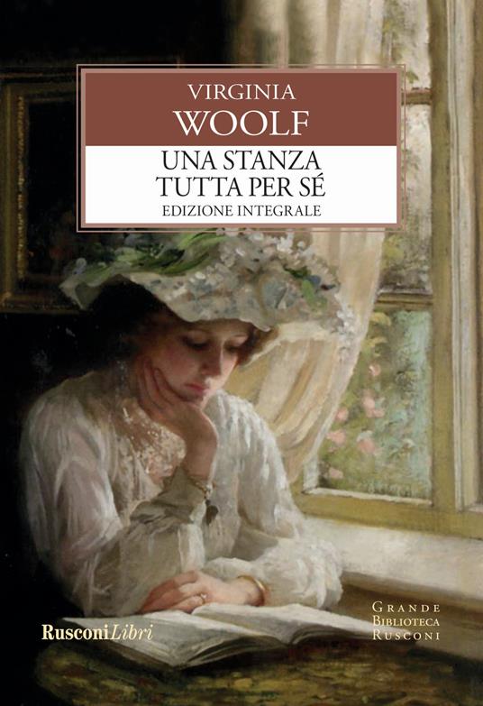 Una stanza tutta per sé. Ediz. integrale - Virginia Woolf - copertina