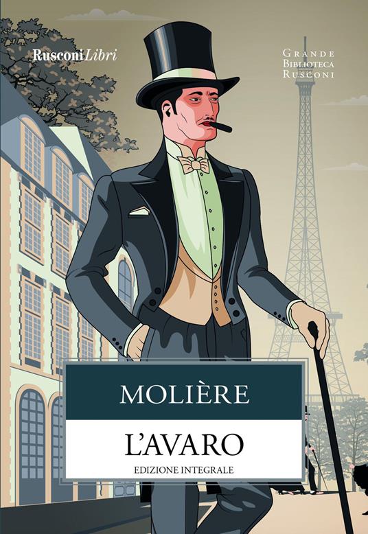 L' avaro. Ediz. integrale - Molière - copertina