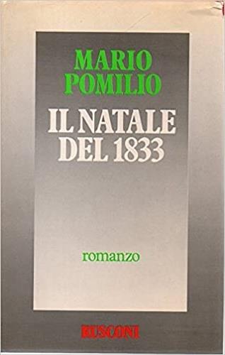 Il Natale del 1833 - Mario Pomilio - copertina