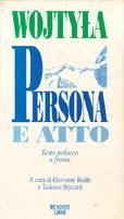 Persona ed atto - Giovanni Paolo II - copertina